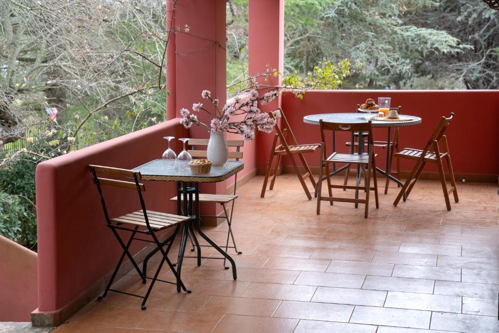 Balkón nebo terasa v ubytování Villa Dan-Rooms in Monopoli