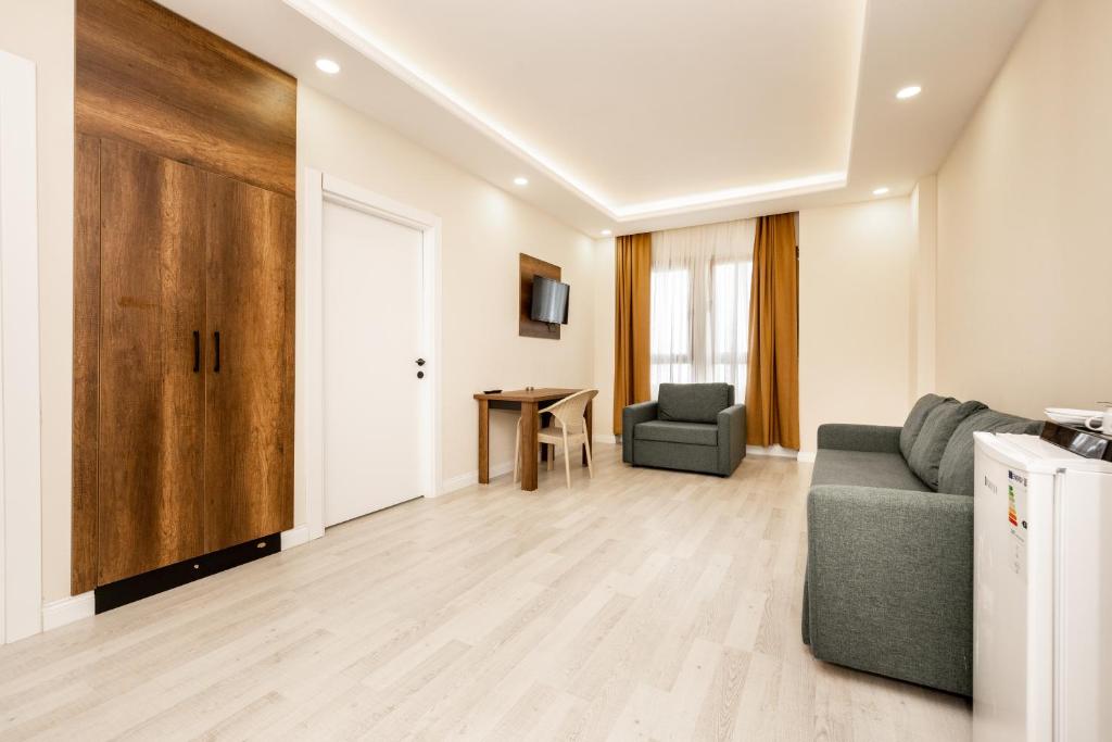 Posezení v ubytování Perla Blanca Hotel