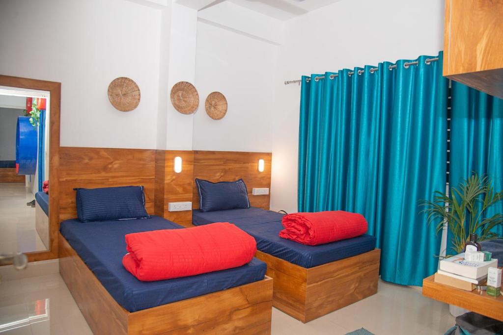 Postel nebo postele na pokoji v ubytování Mezenga 2 - Premium Backpackers Hostel