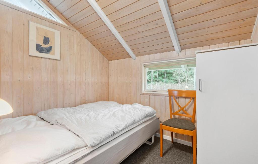 Postel nebo postele na pokoji v ubytování Holiday Home Sydskrænten Oksbøl Denmark