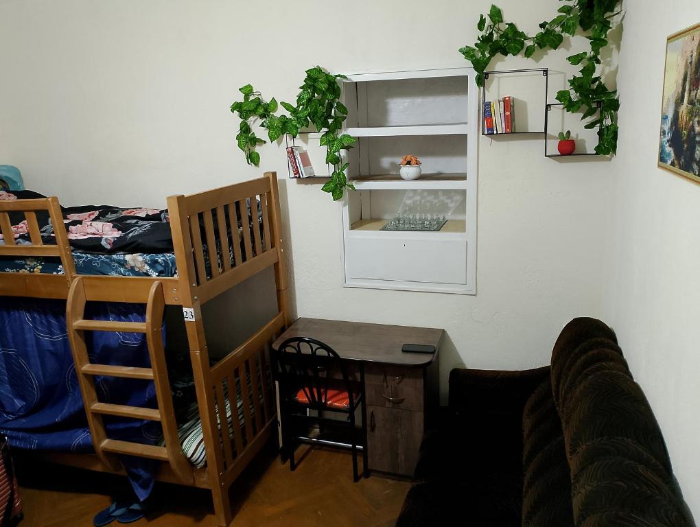 Postel nebo postele na pokoji v ubytování El Hostal