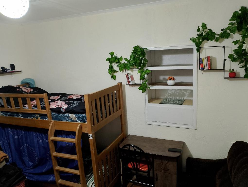 Postel nebo postele na pokoji v ubytování El Hostal