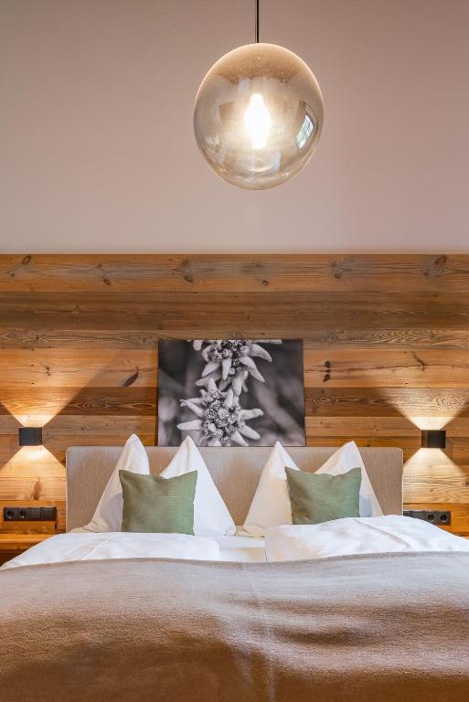 Postel nebo postele na pokoji v ubytování Chalet Edelweiss