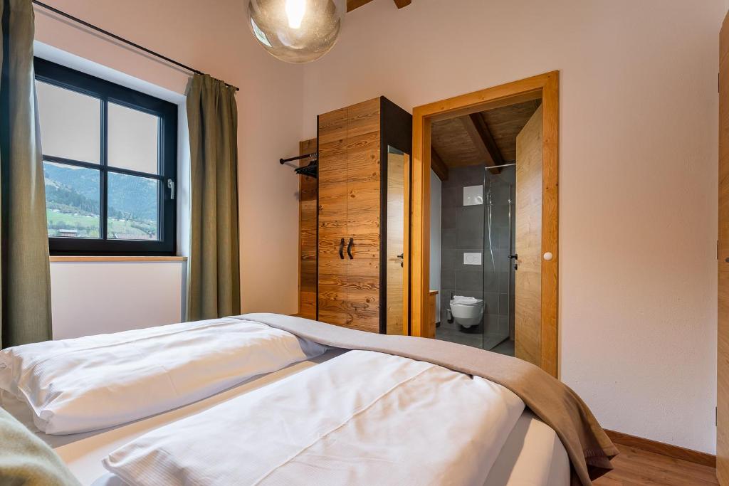 Postel nebo postele na pokoji v ubytování Chalet Edelweiss