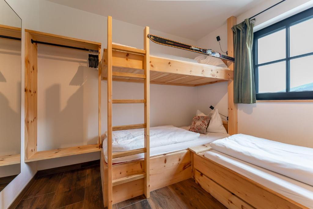 Postel nebo postele na pokoji v ubytování Chalet Edelweiss
