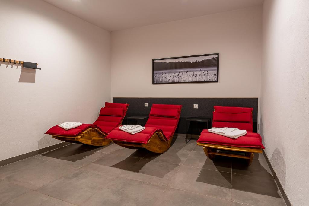 Posezení v ubytování Chalet Edelweiss
