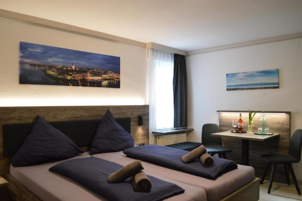 Χώρος καθιστικού στο Hotel Zum Bengel