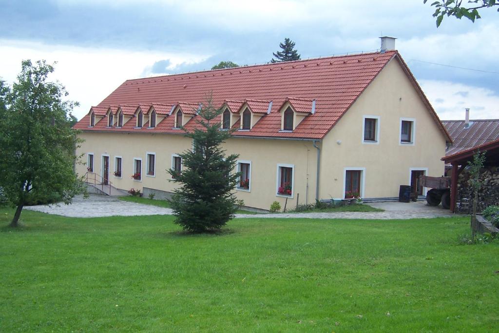 Budova, kde se penzion nachází