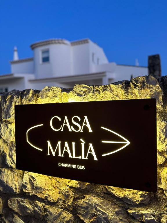 Certifikát, hodnocení, plakát nebo jiný dokument vystavený v ubytování Casa Malìa Luxury Guest House