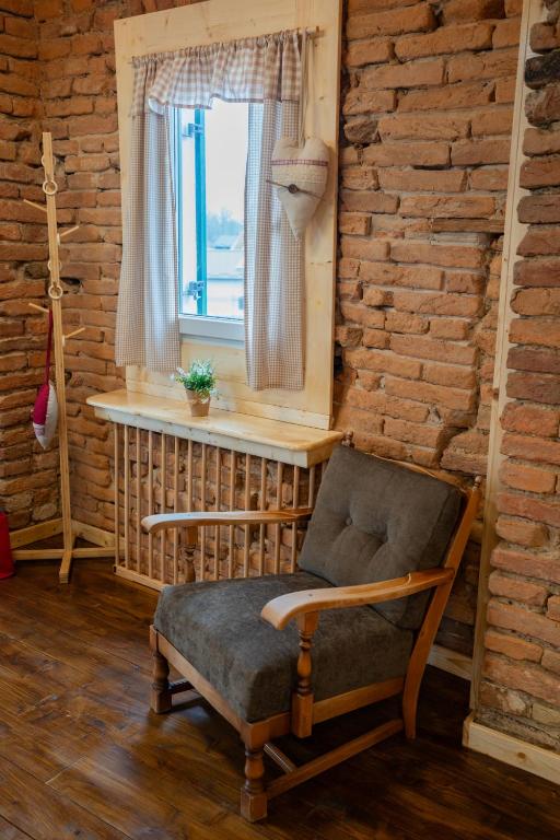 Posezení v ubytování Apartmaji Babi