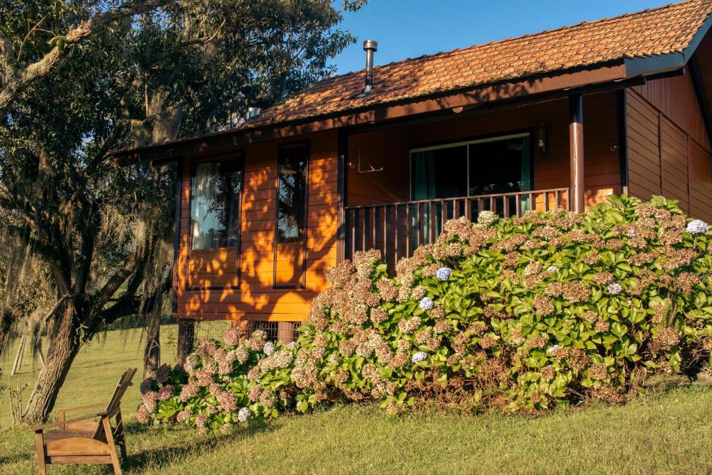 Zahrada ubytování Hospedaria Refugio do Invernador