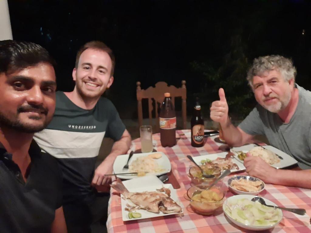 Jídlo v penzionu nebo okolí