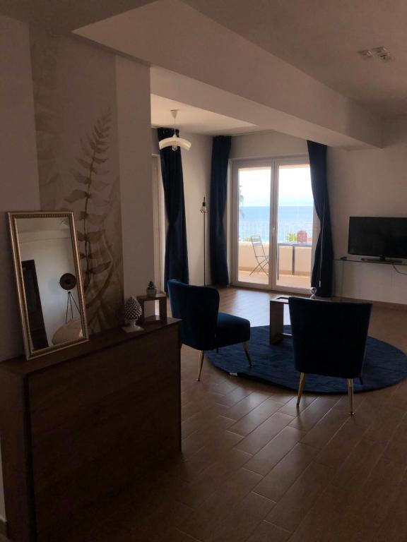 Posezení v ubytování Thalassa Suite & Spa