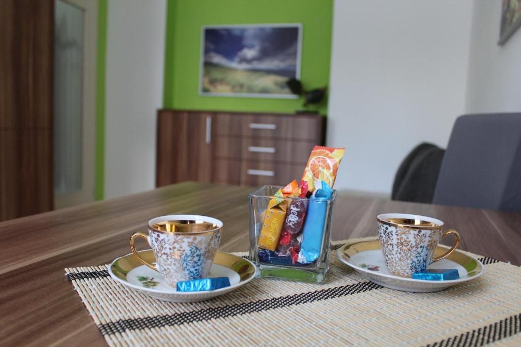 Jídlo v apartmánu nebo okolí