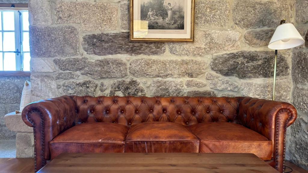 Część wypoczynkowa w obiekcie Pazo de San Pedro de Bembibre