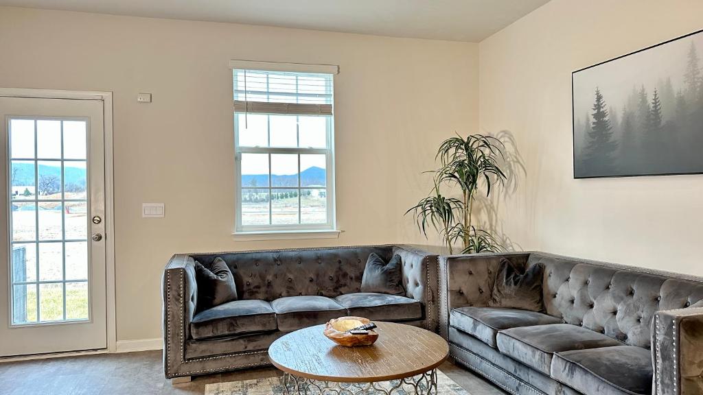 Luray Caverns New Townhome with 3 bedrooms with 1500sqft的休息区