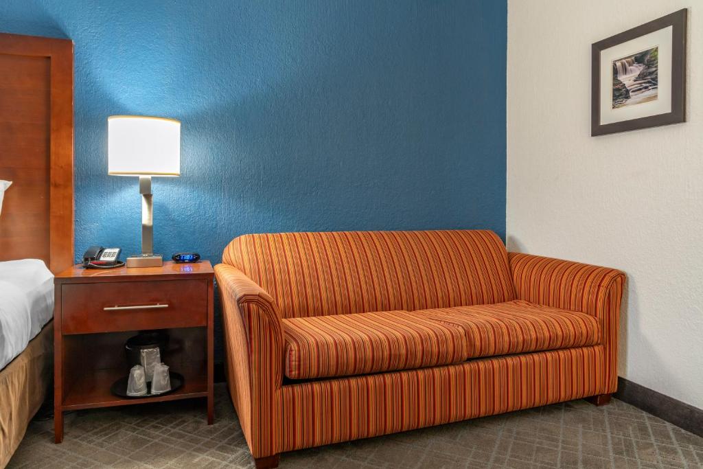 Posezení v ubytování Comfort Inn University