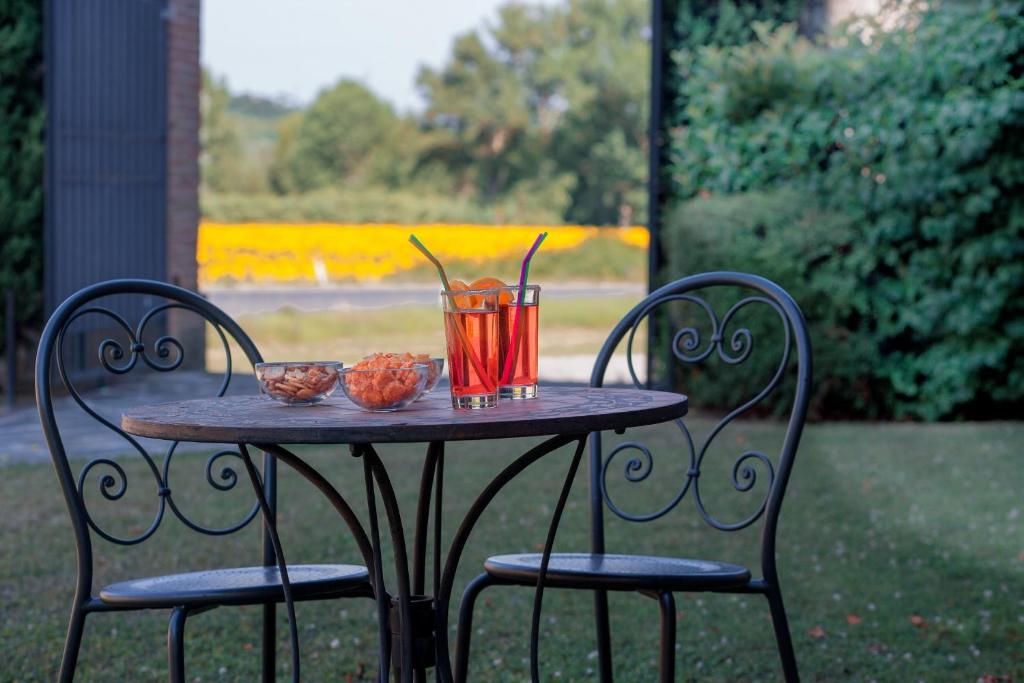 Nápoje v ubytování Borgo Sant'ippolito Country Hotel