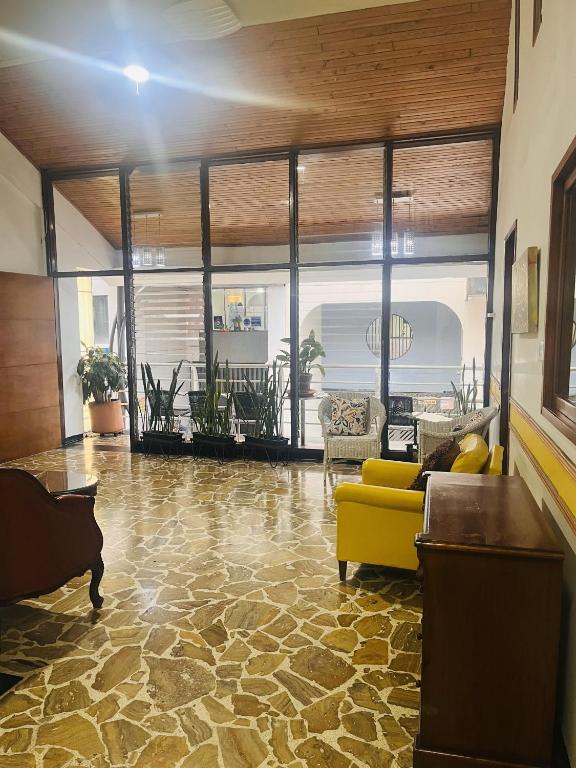 Posezení v ubytování Hotel Zandu