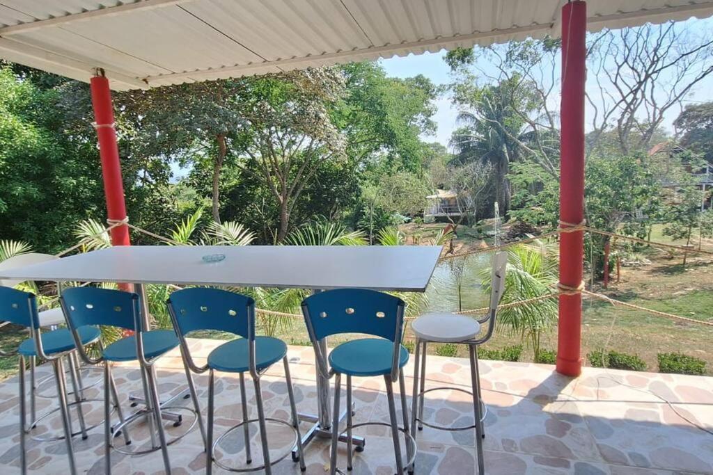 Zahrada ubytování COVEÑITAS Cabaña SOL amplia con Piscina tipo PLAYA, Máximo 34 Personas