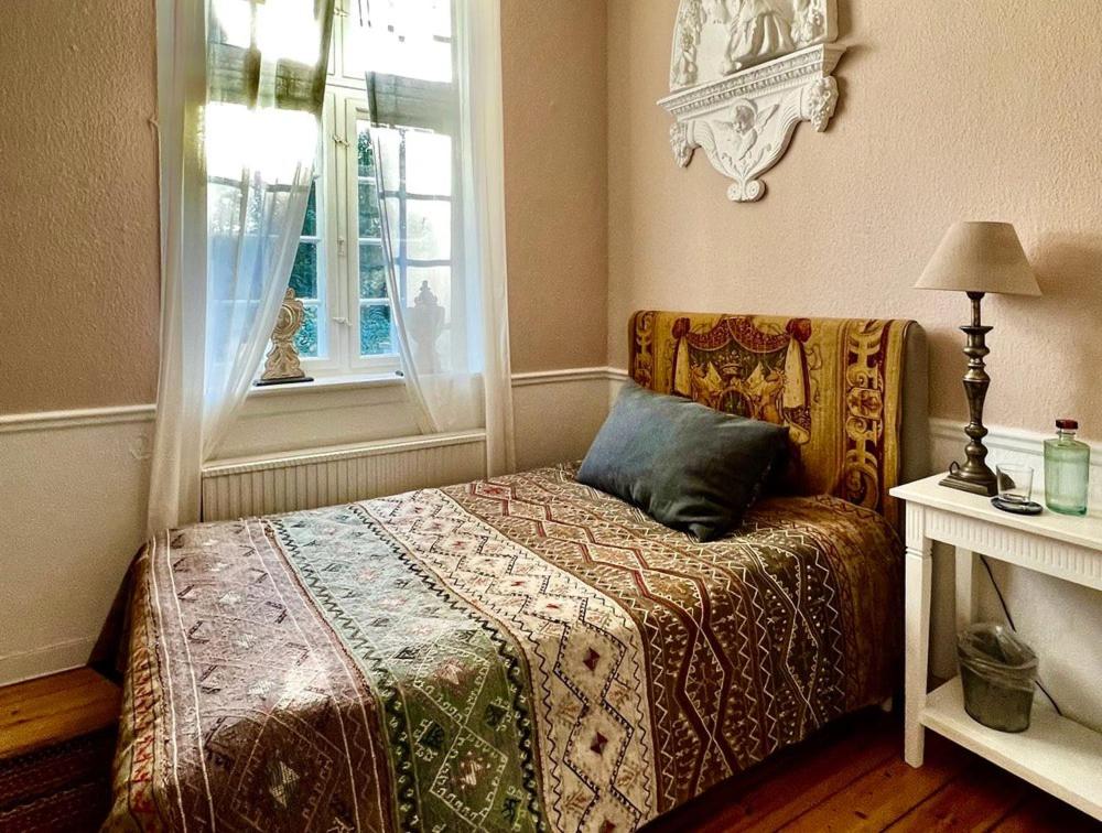 Postel nebo postele na pokoji v ubytování Jungshovedgaard Bed & Breakfast