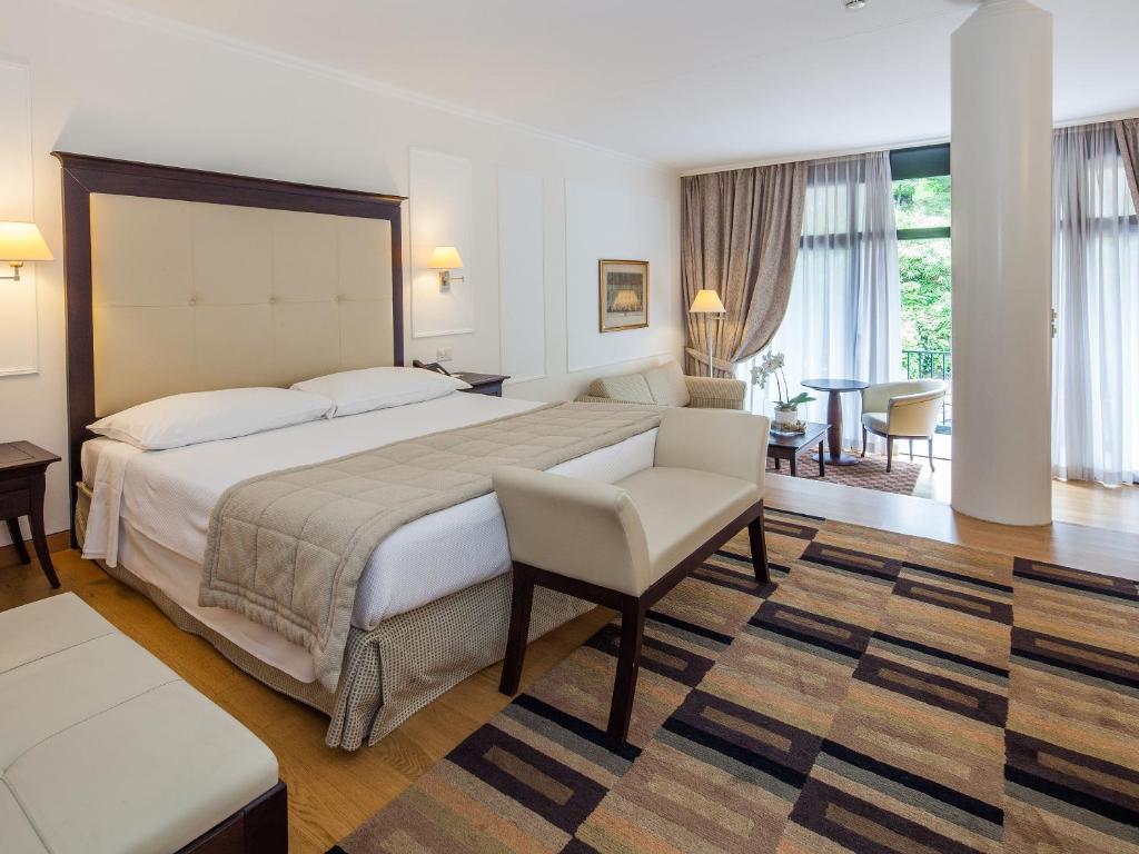 Postel nebo postele na pokoji v ubytování Park Hotel Principe