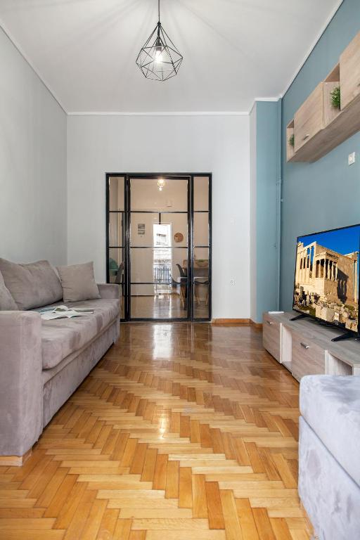 Mar25 by Smart Cozy Suites - In the heart of Athens - 9 minutes from metro - Available 24hr - One-Bedroom Apartment