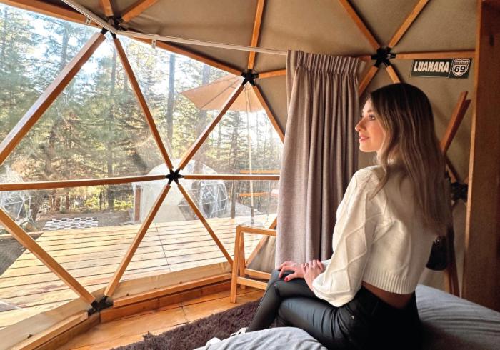 Fotografie z fotogalerie ubytování Luahara Glamping Tapalpa - Domo Natural Experience v destinaci Tapalpa