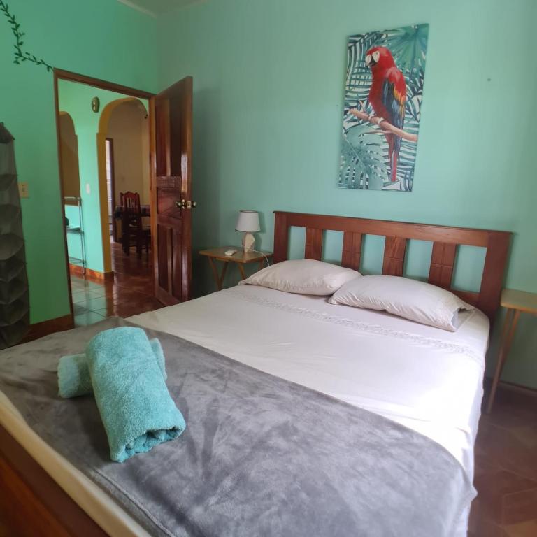 Postel nebo postele na pokoji v ubytování Casapreciosa-LasLajas