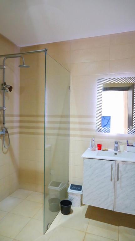 Koupelna v ubytování Hotel Jnane riad