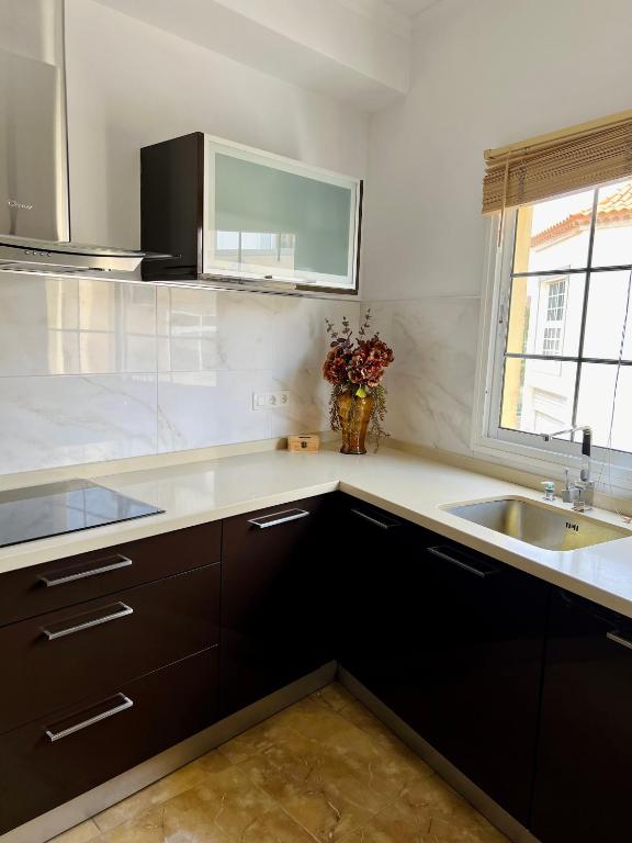 Kuchyň nebo kuchyňský kout v ubytování Roque's House