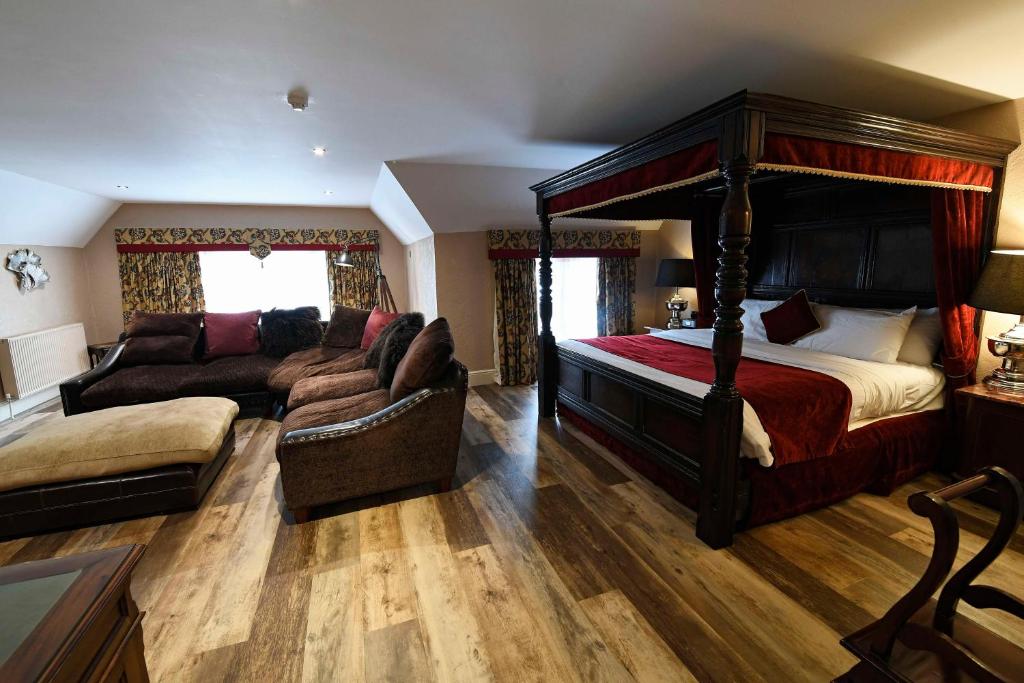 Postel nebo postele na pokoji v ubytování Best Western Premier Doncaster Mount Pleasant Hotel