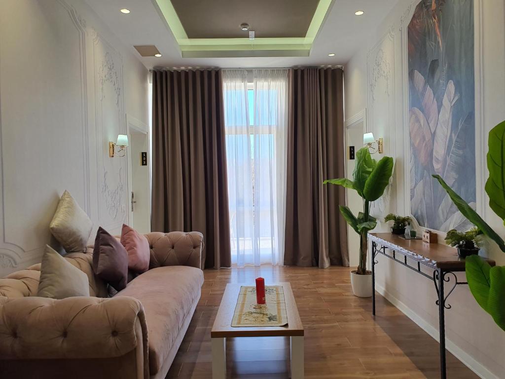 Posezení v ubytování HEIRESS Hotel