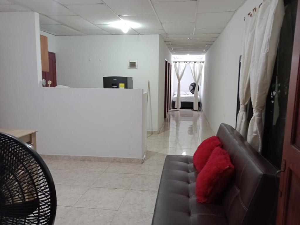 Posezení v ubytování Apartamentos Poseidon