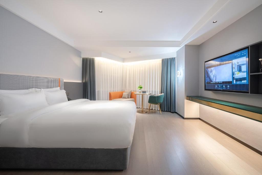 R Royalss Hotel, Chengdu Chunxi Road Taikooli Tianfu - Ruhiges Doppelzimmer