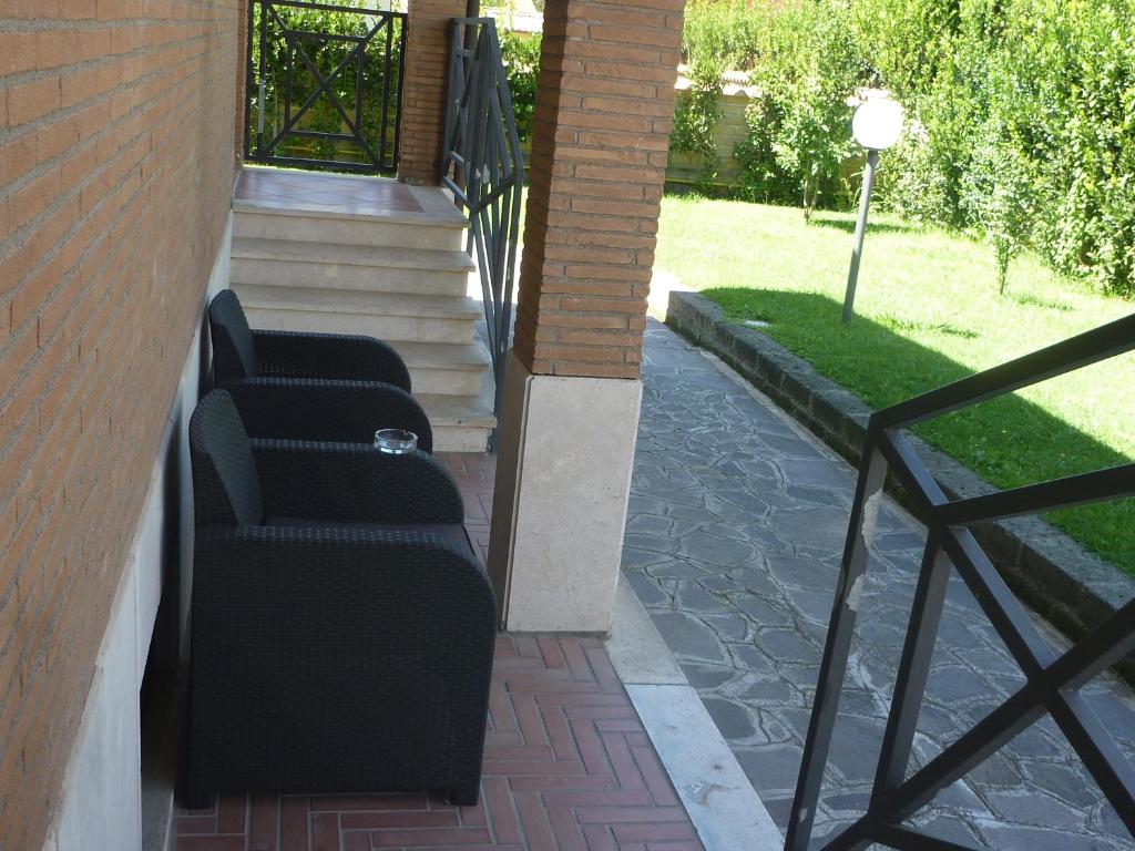 Ogród w obiekcie Villa Smeraldo Roma