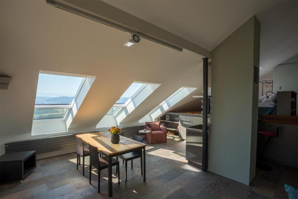 Posezení v ubytování Appartment Belle5