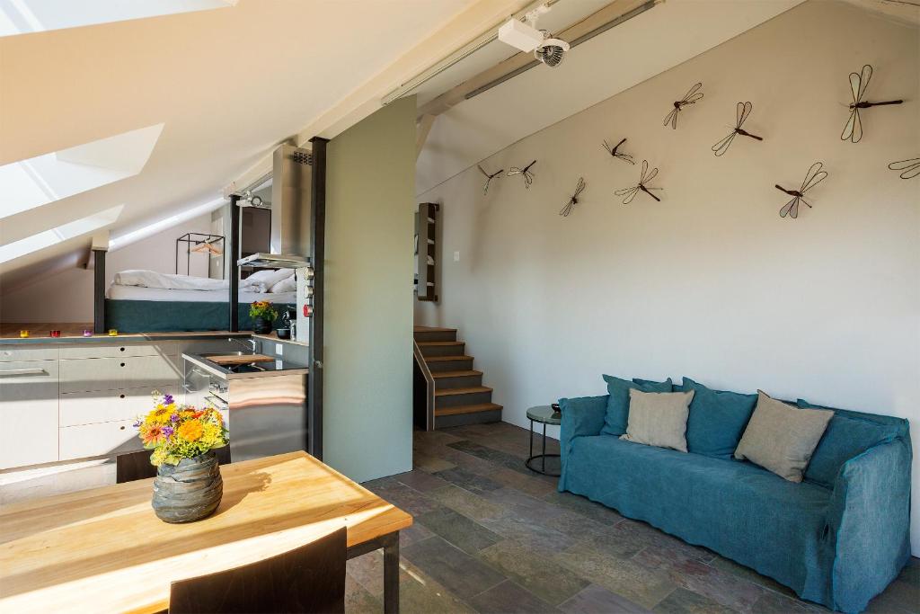 Posezení v ubytování Appartment Belle5