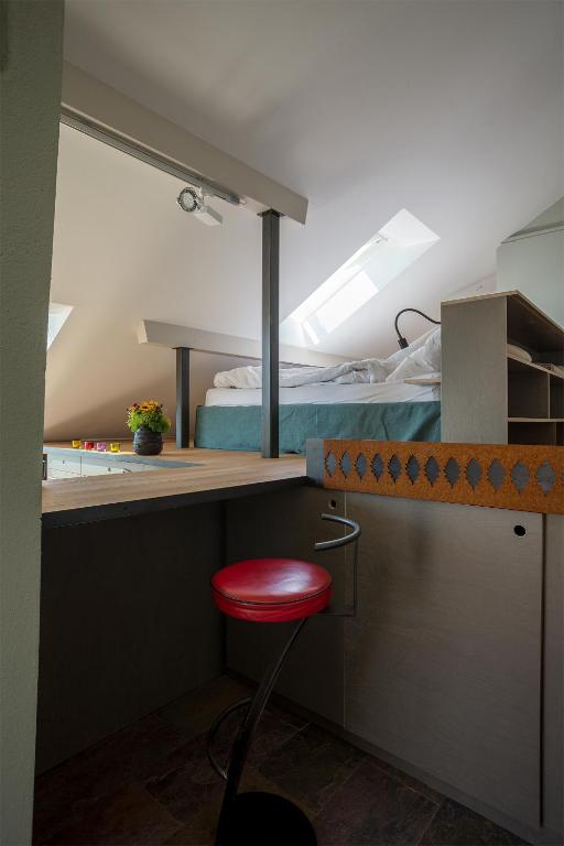 Kuchyň nebo kuchyňský kout v ubytování Appartment Belle5