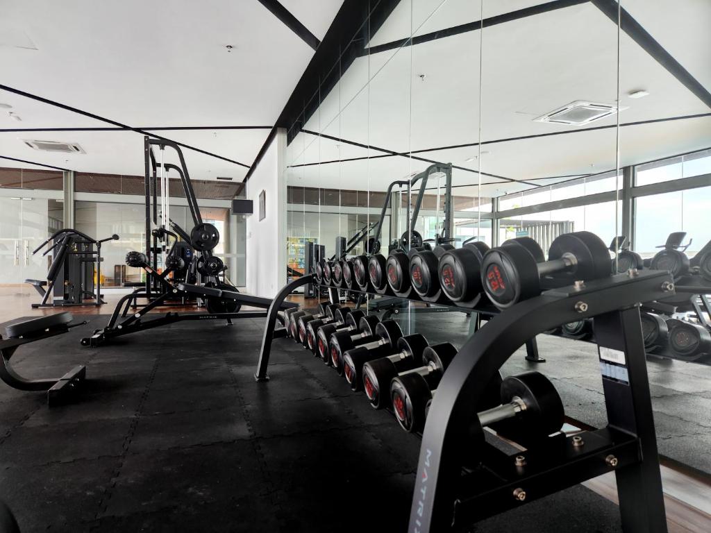Fitness centrum a/nebo fitness zařízení v ubytování FOX Hotel Glenmarie Shah Alam
