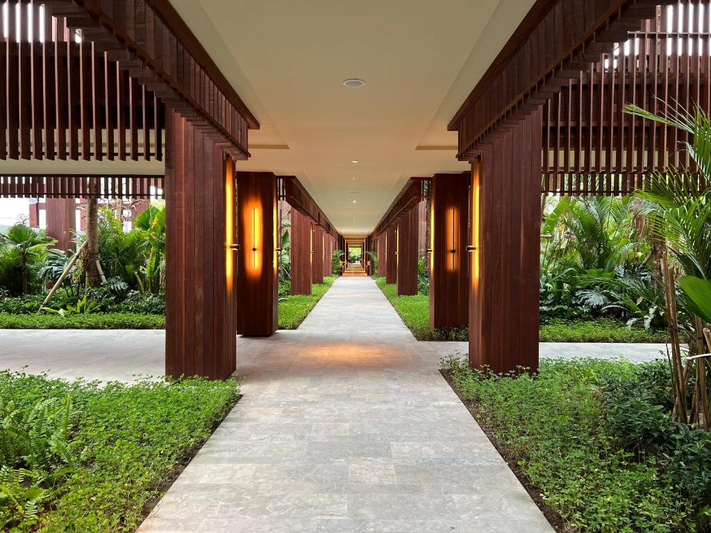 Zahrada ubytování The Meru Sanur