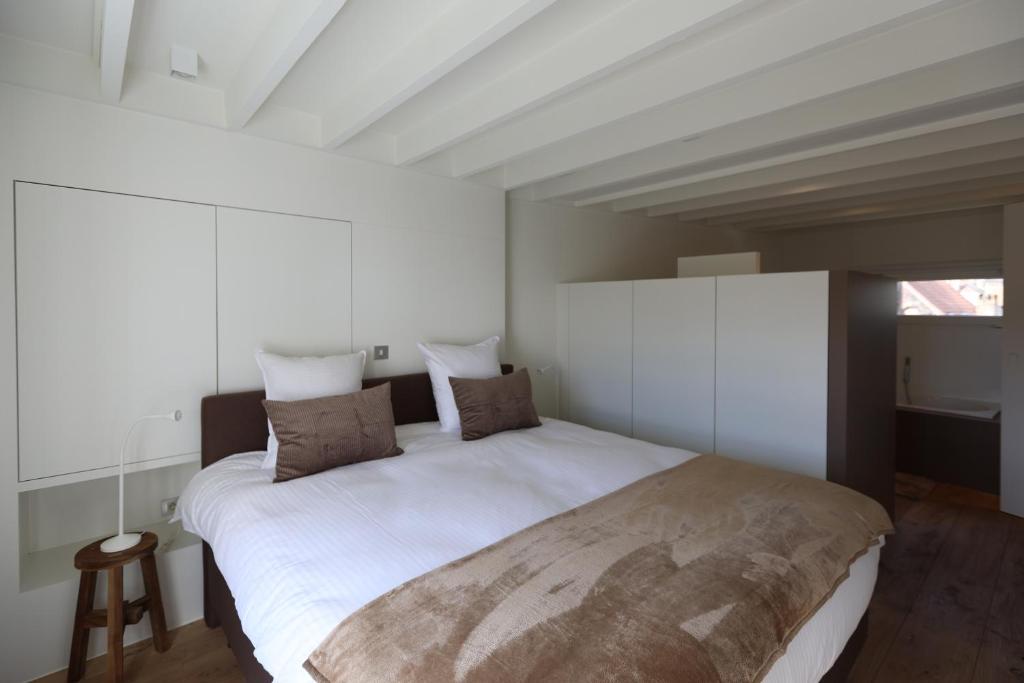 Postel nebo postele na pokoji v ubytování B&B Residence9Bruges