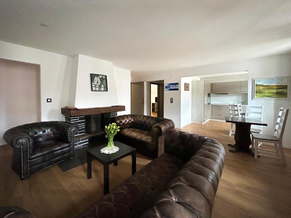 Posezení v ubytování Hotel La Croix Blanche - Bassecourt