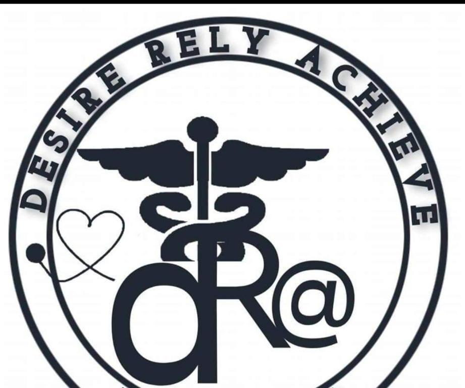 logotipo de una agencia de terapia con un ancla y un corazón en DRA Guesthouse, en Romblon
