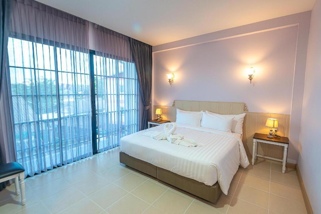 Кровать или кровати в номере The Great Winter