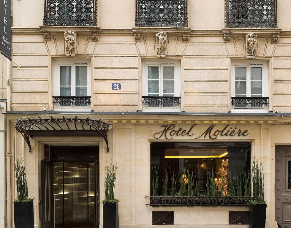 Exteriér nebo vchod ubytování Hôtel Molière