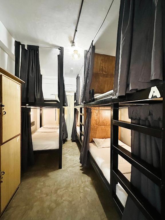 Cama o camas de una habitación en Dayon Hostel