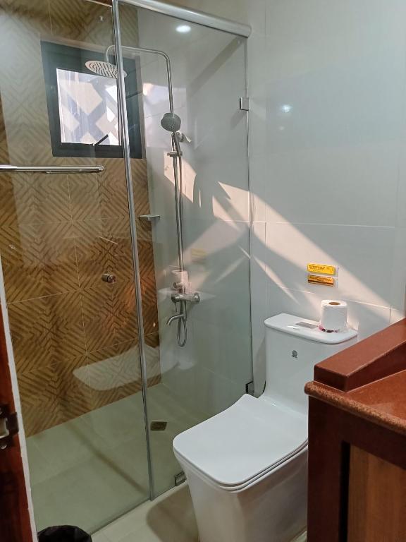 Koupelna v ubytování Norlu Cedec Midpoint Hotel