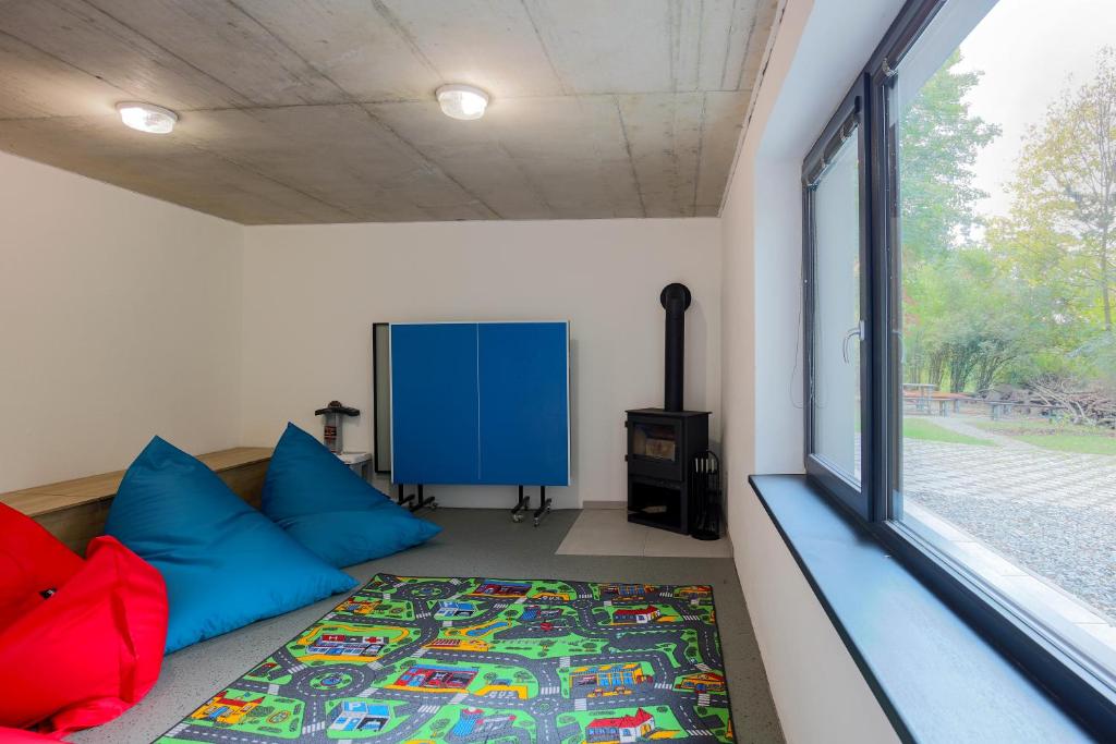 Posezení v ubytování Apartmán Smraďavka