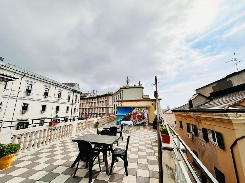 Balkón nebo terasa v ubytování Hotel Galata